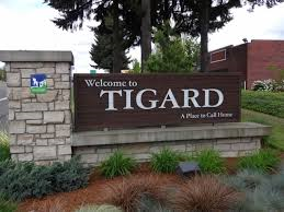 Welcome to Tigard Sign