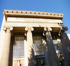 Washington County Courthouse Pillars